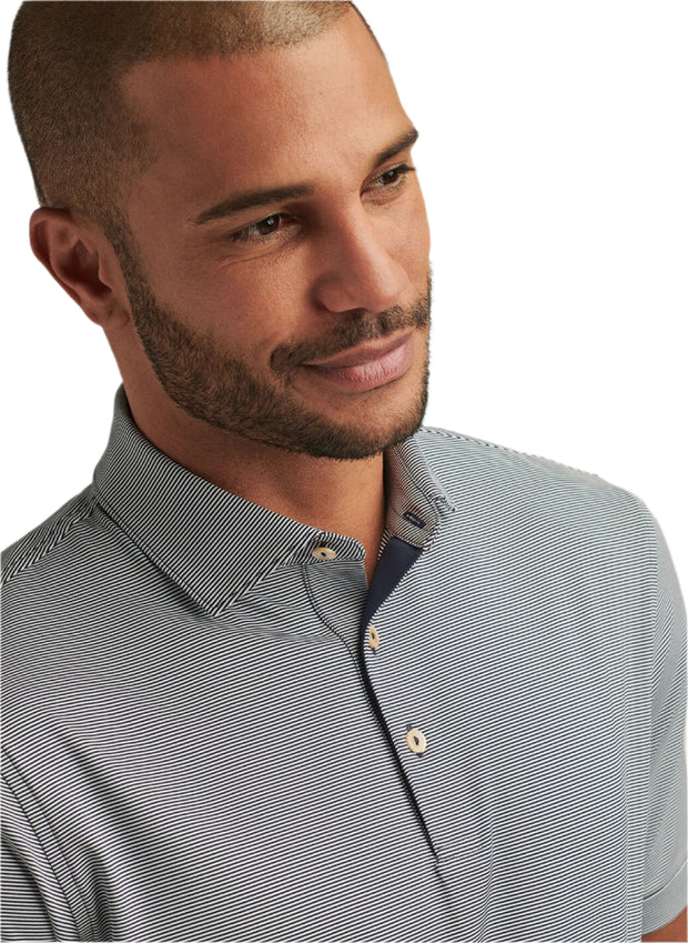 Jubilee Stripe Performance Polo